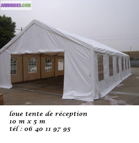Tente de reception-barnum