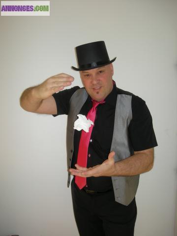 MAGICIEN CLOSE-UP/SCULPTURE DE BALLONS/MAQUILLAGE ENFANTS