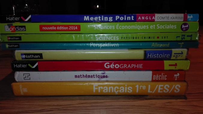 Livres 1ere ES