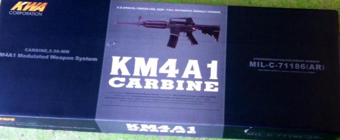 Airsoft m4a1  1,5 joules KWA