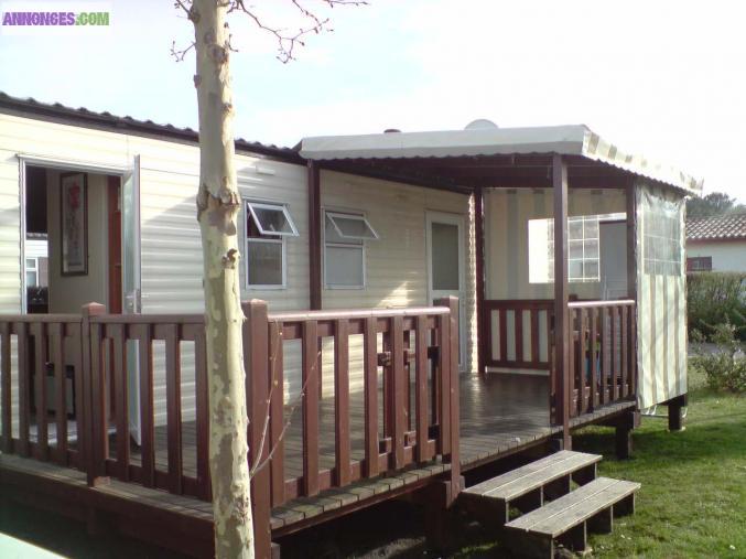 Mobil-hom camping la réserve 4* lac biscarosse