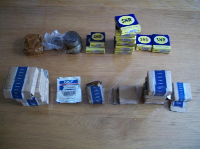 Roulements à billes etat neuf