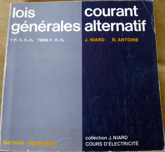 Livre technique lois Générales courant alternatif