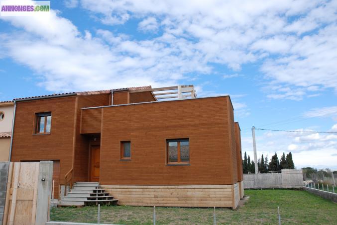 TRES BELLE MAISON OSSATURE BOIS T4