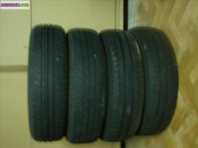 4 pneus été 165/70 14