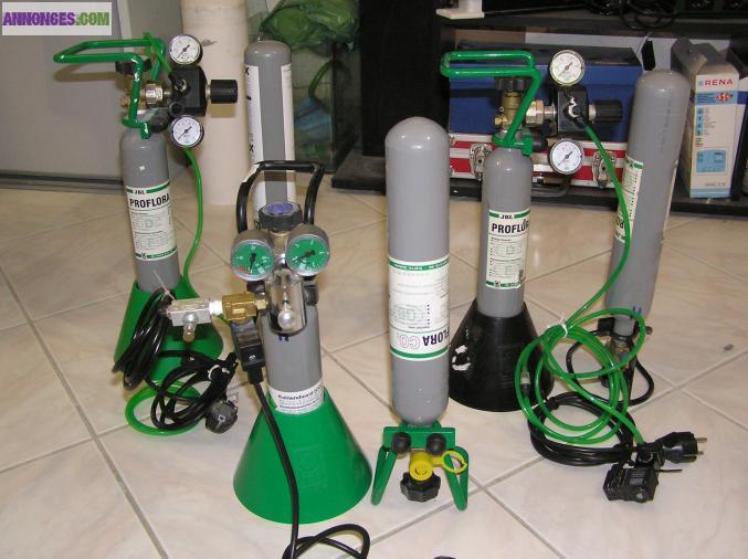 Kits CO2 pour aquarium