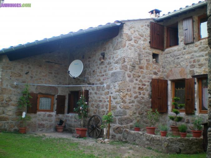 Maison en pierres d'environ 140m²