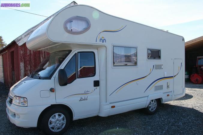 A donnCamping-car Fiat Ducato