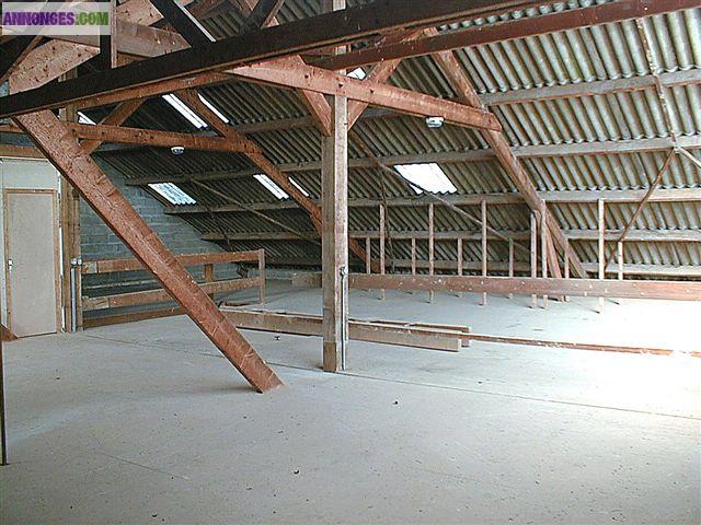 Atelier/dépôt + stockage + bureaux (ou habitation)