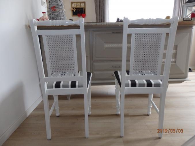 Lot de 4 Chaises entièrement rénovées