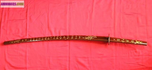 Katana de coupe et de decoration