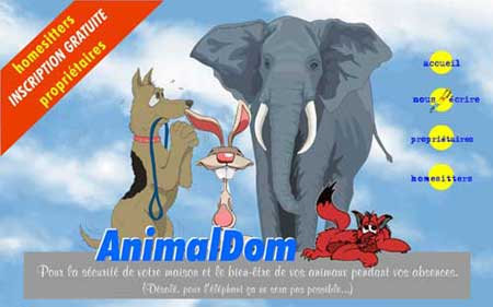 Garde animaux et résidence avec ANIMALDOM