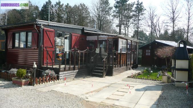 Vends MOBIL HOME BOIS