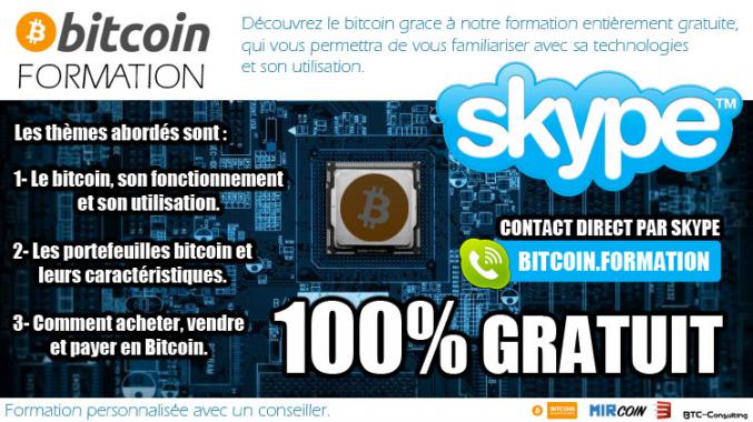 Formation Bitcoin personnalisée et gratuite