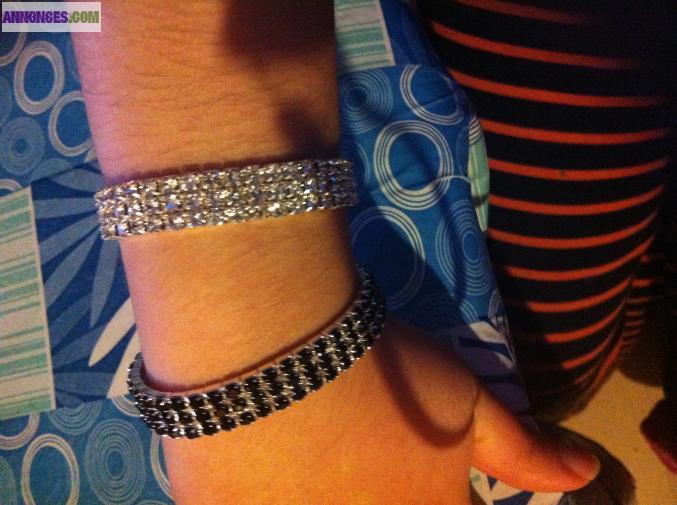Bracelet à strass