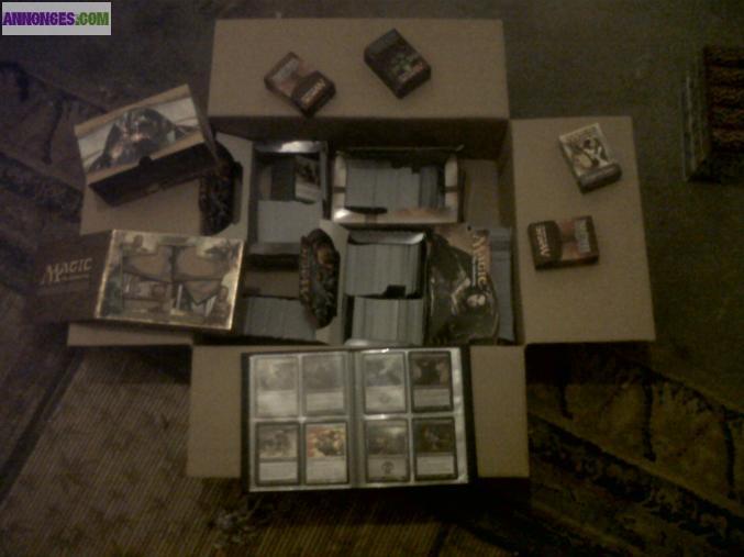 Je vend ma collection de carte magic