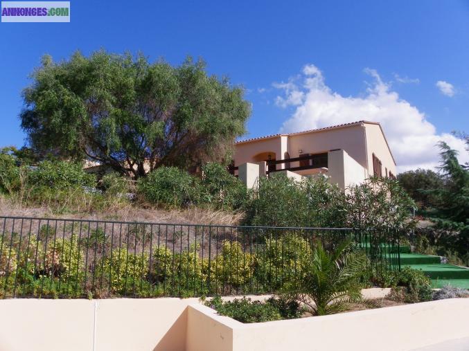 Villa vue mer CALVI LUMIO