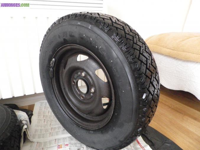Pneus hiver et jantes