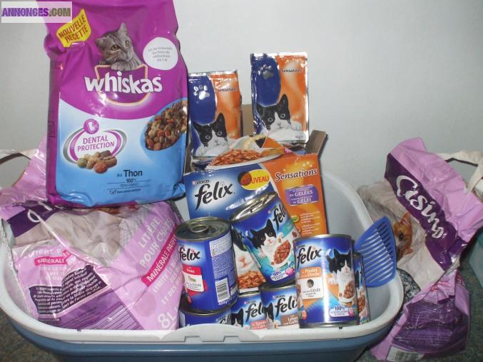 Gros lot pour chat