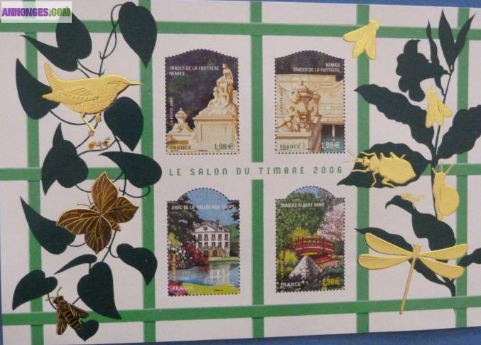 Année 2004 Bloc Feuillet Jardin doré neuf n°71