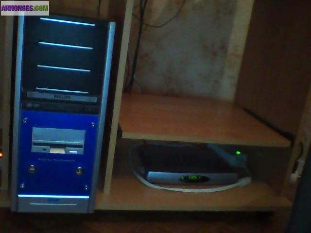 Ordinateur avec central