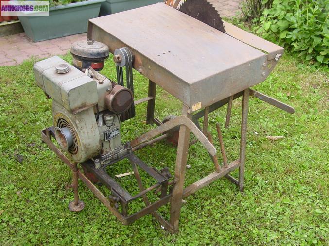 Banc de scie moteur bernard