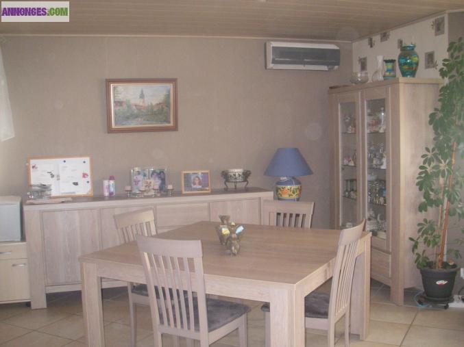 Maison 6 pièces avec piscine couverte et chauffée