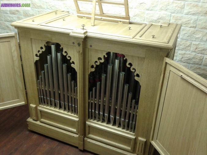 Orgue coffre neuf (2013), 3 jeux