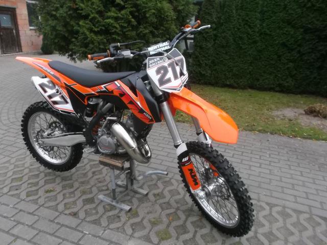 Très agréable machine KTM SX 125 enduro