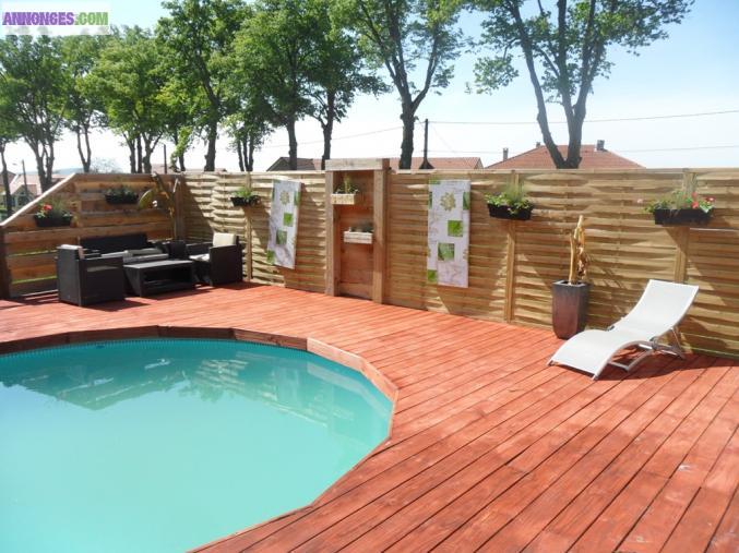 Maison bois comptenporaine