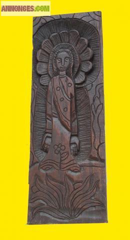 Tableau sculpture bois