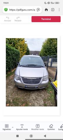 Chrysler voyager 7 places