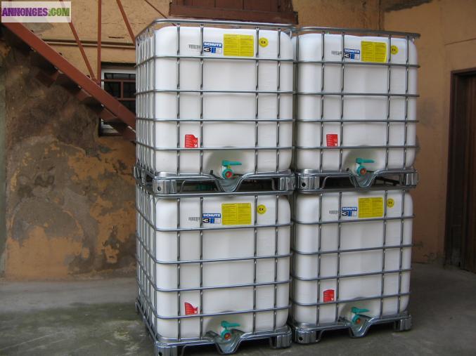 Cuve plastique 1000 litres