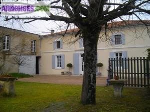 Maison charentaise restaurée