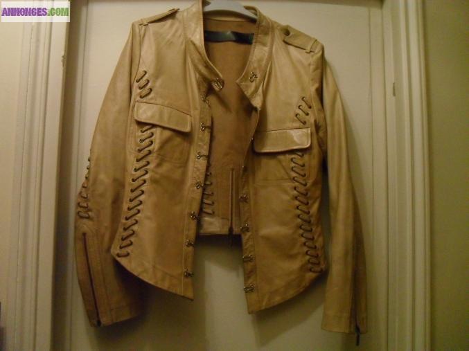 Blouson BUI en cuir