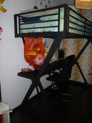 Lit mezzanine 1 personne ZAC