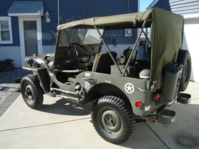 Jeep Willys military police army us occasion