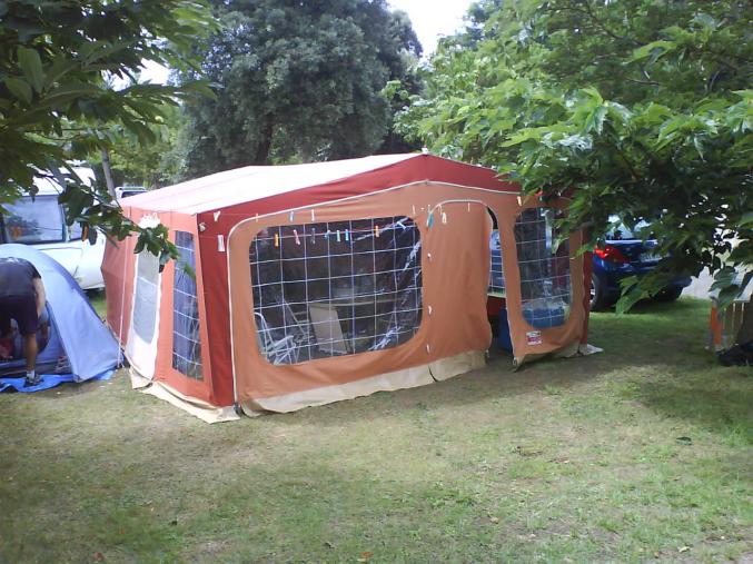 Caravane pliante toile Messager