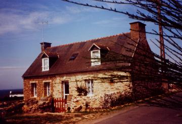 Maison de pecheur bord de mer