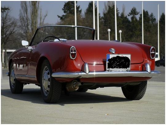 Alfa Romeo Giulietta Spider