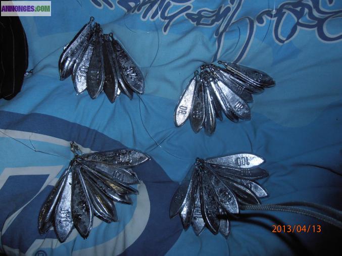 Divers plomb peche