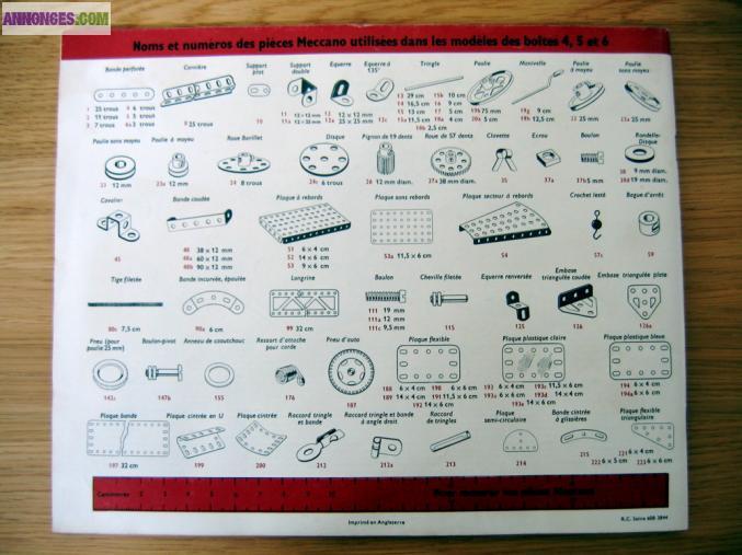 BROCHURE MECCANO 4, 5 et 6
