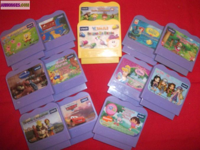 Lot 11 jeux vtech