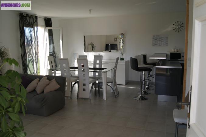 Maison plain pied entre Evreux et Le Neubourg