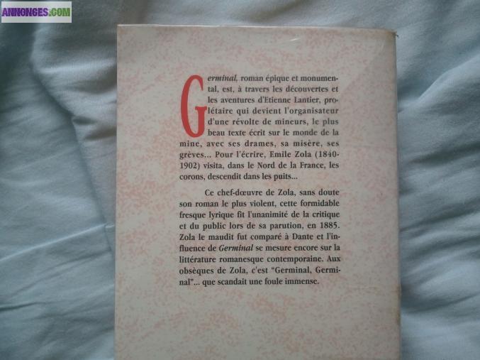 Germile d'émile zola