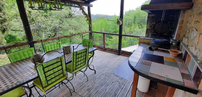 PROVENCE : maison au milieu des bois