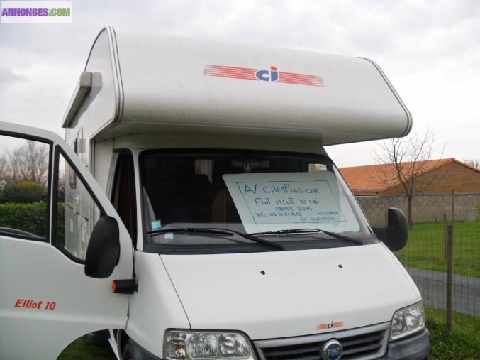 Camping car eloit fiat
