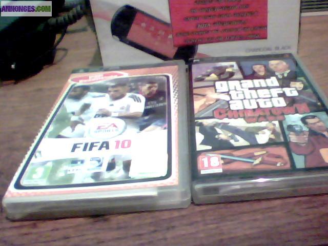 Psp avec des jeux
