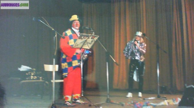Clowns pour Fêtes de Noël