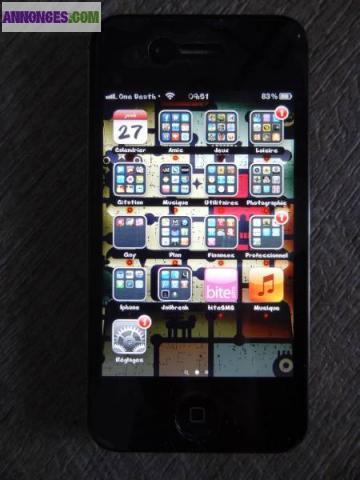 Iphone 4s 64 go noire original